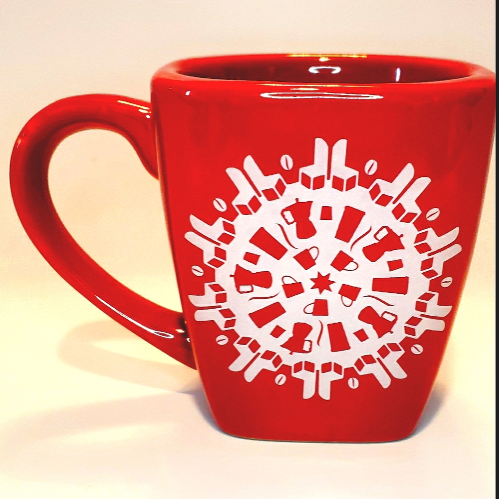 3 for $10 Starbucks Holiday Snowflake Mug 2004